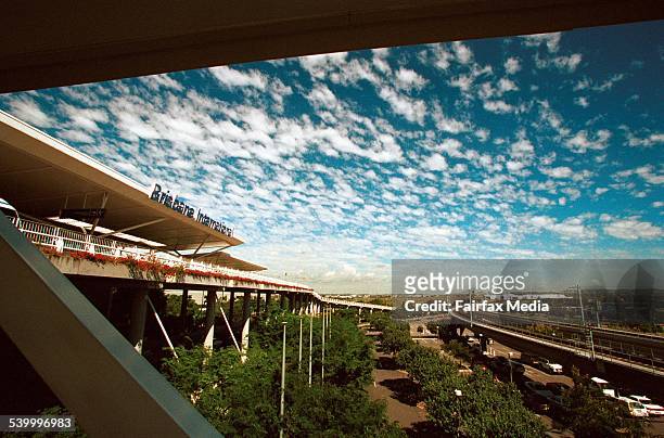 Generic Brisbane airport, 14 May 2002. AFR Picture by ROBERT ROUGH