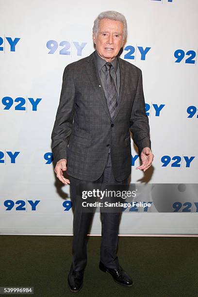 Regis Philbin attends Larry King In Conversation With Regis Philbin at 92nd Street Y on June 13, 2016 in New York City.