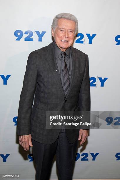 Regis Philbin attends Larry King In Conversation With Regis Philbin at 92nd Street Y on June 13, 2016 in New York City.