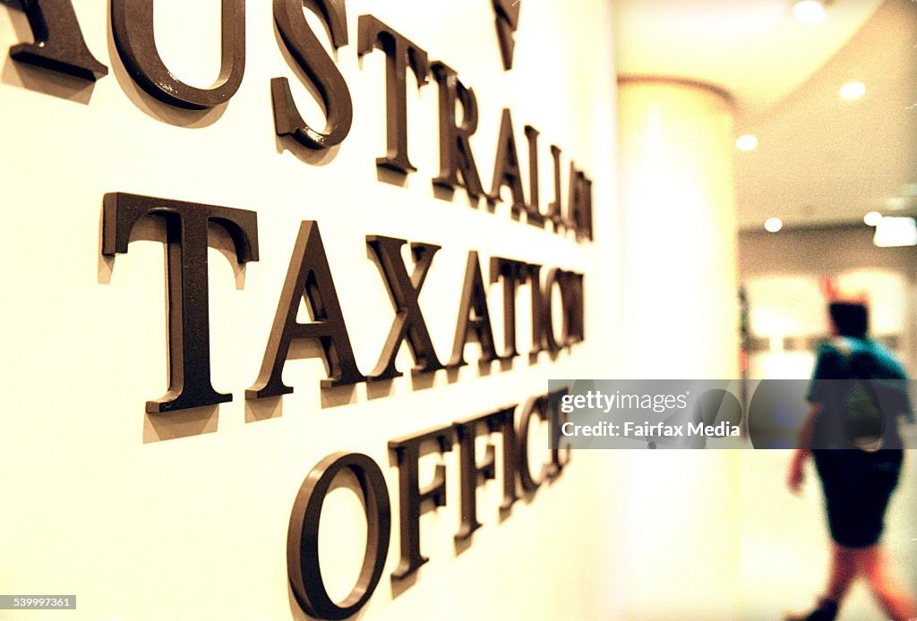ATO Australian Taxation Office, 18 December 2002. AFR GENERIC Picture by LOUIE