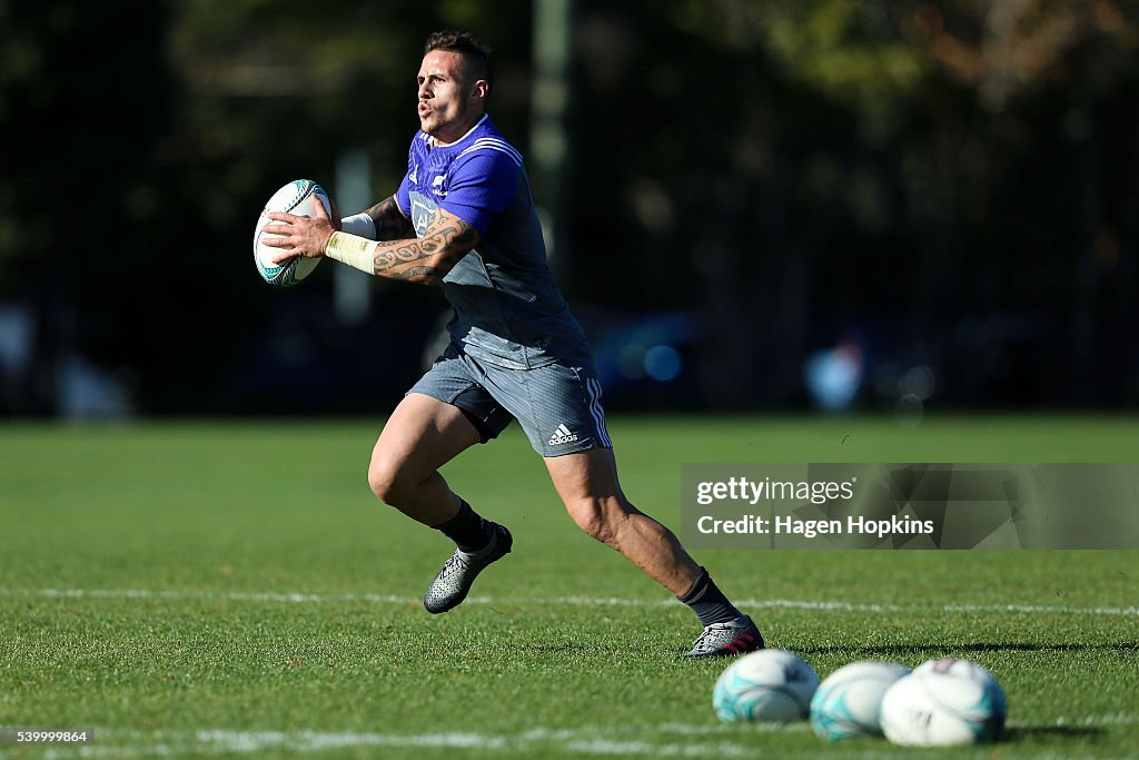 New Zealand All Blacks Training Session