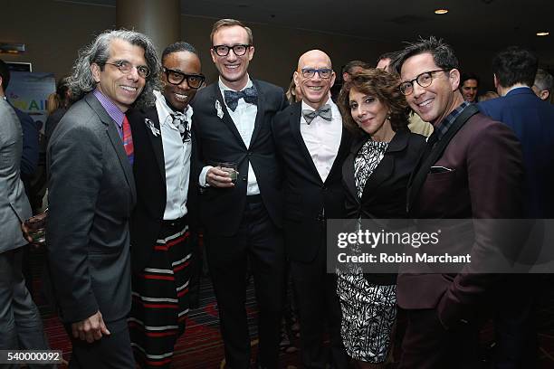 Billy Porter , Adam Smith , Andrea Martin and Dan Bucatinsky attend The Trevor Project's TrevorLIVE New York on June 13, 2016 in New York City.