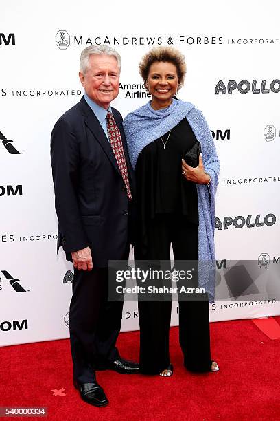 Grahame Pratt and Leslie Uggams attend Prince Walk of Fame Induction and 2016 Spring Gala at The Apollo Theater on June 13, 2016 in New York City.