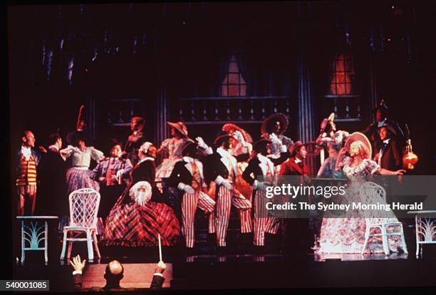 Jolson, the musical at Her Majesty's Theatre, 8 February 2000. SMH Picture by NARELLE AUTIO