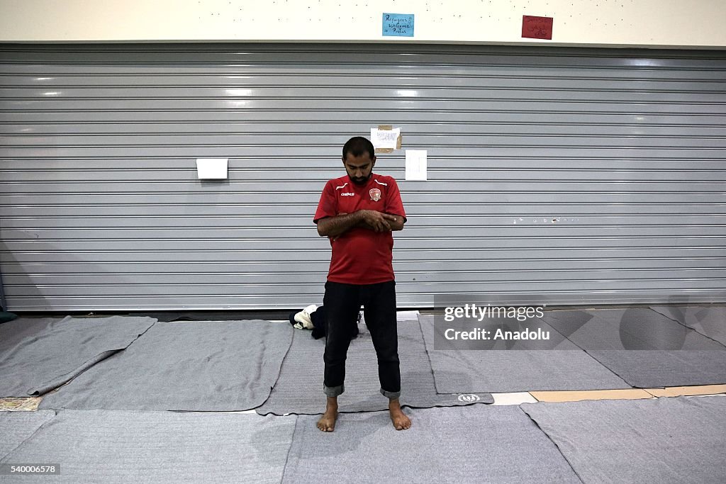 Ramadan in Piraeus Refugee Camp