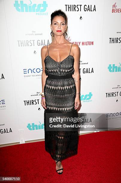 Actress Charisma Carpenter attends the 7th Annual Thirst Gala at The Beverly Hilton Hotel on June 13, 2016 in Beverly Hills, California.