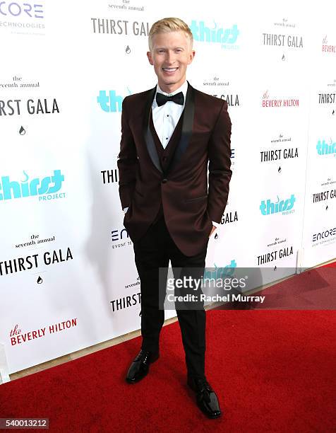 The Thirst Project President/CEO Seth Maxwell attends the 7th Annual Thirst Gala at The Beverly Hilton Hotel on June 13, 2016 in Beverly Hills,...