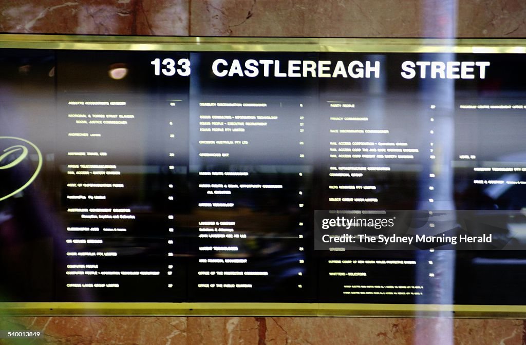 Icac Building The new ICAC building at 133 Castlereagh Street, Sydney, 19 October ...