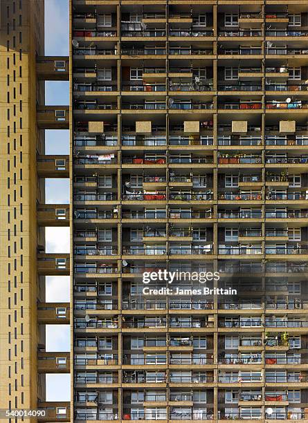 trellick tower, london - trellick tower stock pictures, royalty-free photos & images