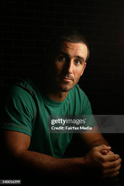 Rugby league player Andrew Johns, 11 April 2006. NCH Picture by PETER STOOP