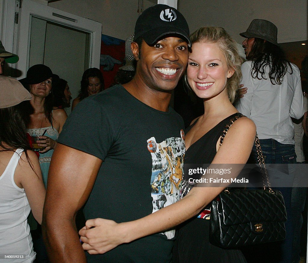 Garry Williams And Charlotte Lindstrom At Hugo s Closing Down Party garry-williams-and-charlotte-lindstrom-at-hugo-s-closing-down-party