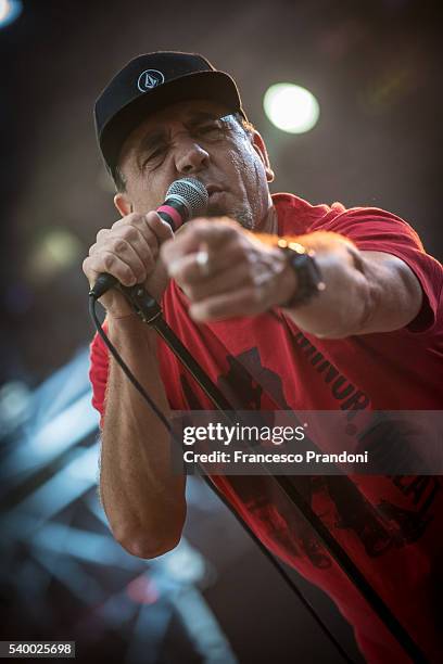 Jim Lindberg of Pennywise at Punk Rock Summer Nationals on June 13, 2016 in Milan, Italy.