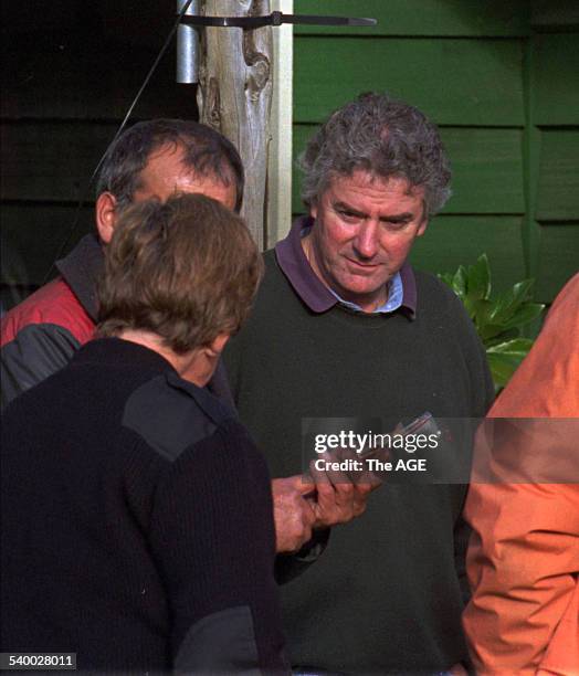 View of the son of David and Noelene 'Sally' Martin, owners of the Seascape Guesthouse and victims of the Port Arthur massacre, Port Arthur,...