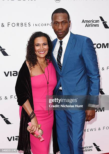 Patricia Blanchet, Leon Blanchet attend 11th Annual Apollo Theater Spring Gala at The Apollo Theater on June 13, 2016 in New York City.