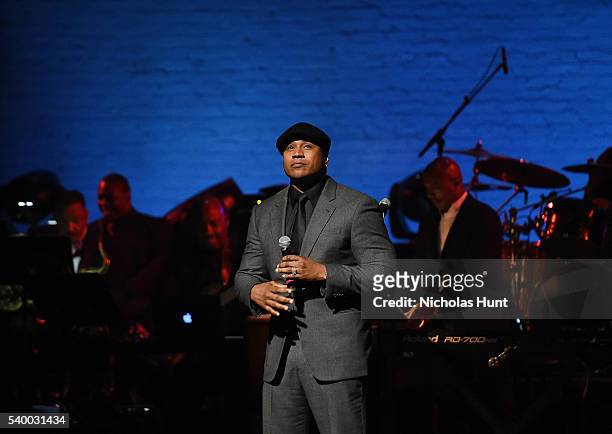 Cool J speaks during the 11th Annual Apollo Theater Spring Gala at The Apollo Theater on June 13, 2016 in New York City.