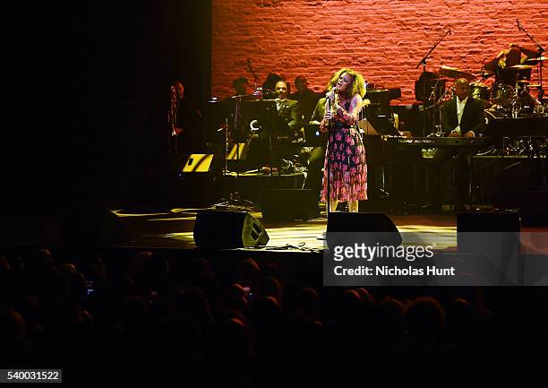 Andra Day performs at the 11th Annual Apollo Theater Spring Gala at The Apollo Theater on June 13, 2016 in New York City.