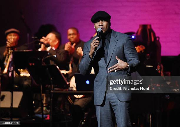 Cool J speaks during the 11th Annual Apollo Theater Spring Gala at The Apollo Theater on June 13, 2016 in New York City.