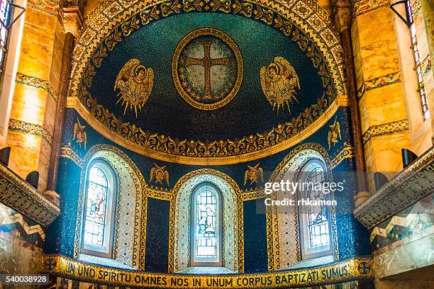 fitzrovia chapel, camden, london, england, uk - chapel stock pictures, royalty-free photos & images