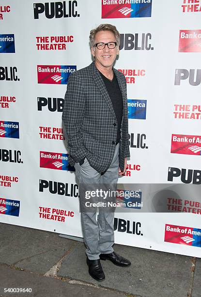 Stephen Spinella attends the opening night of "Taming Of The Shrew" at Delacorte Theater on June 13, 2016 in New York City.