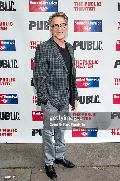 Stephen Spinella attends "The Taming Of The Shrew" opening night at Delacorte Theater on June 13, 2016 in New York City.