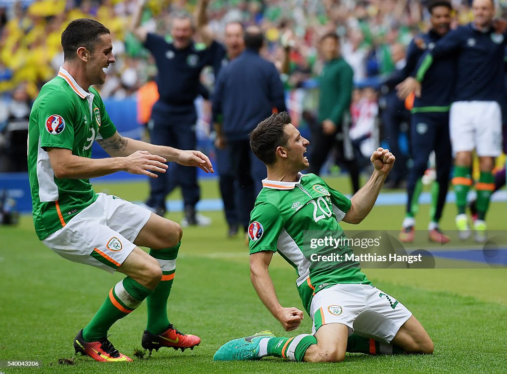 Republic of Ireland v Sweden - Group E: UEFA Euro 2016