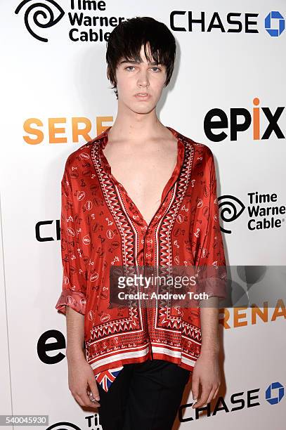 Roberto Bolle attends the premiere of EPIX original documentary "Serena" at SVA Theater on June 13, 2016 in New York City.