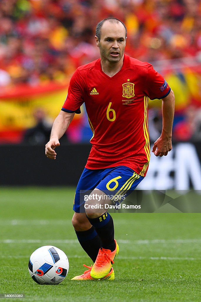 Spain v Czech Republic - Group D: UEFA Euro 2016