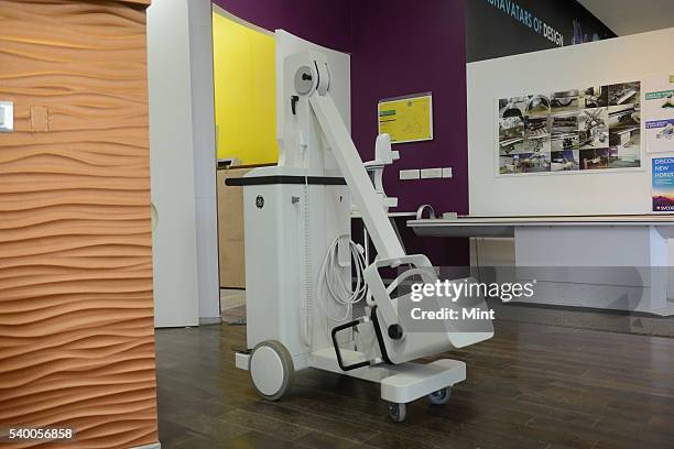 Healthcare Brivo XR115 is high frequency mobile X-ray generator at the firms John F. Welch Technology Center on December 1, 2015 in Bengaluru, India....