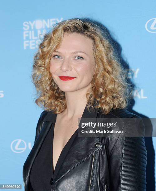 Leeanna Walsman attends the Sydney Film Festival screenings at State Theatre on June 14, 2016 in Sydney, Australia.