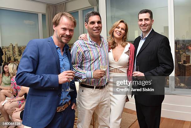 Steve Anderson, Jack Wiener, Erin Gibbs and Mark Herschberg attend ABT Spring Assemble at 201 East 57th Street on June 13, 2016 in New York City.