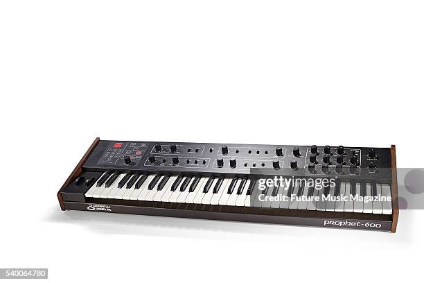 Sequential Circuits Prophet-600 analogue synthesizer, taken on November 19, 2015.