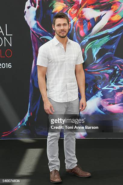 Scott Clifton attends "The Bold and The Beautiful" Photocall as part of the 56th Monte Carlo Tv Festival at the Grimaldi Forum on June 13, 2016 in...