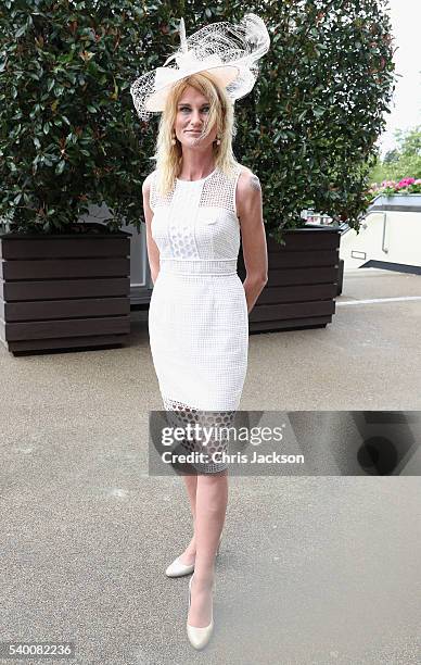 Sally Bercow at Royal Ascot 2016 at Ascot Racecourse on June 14, 2016 in Ascot, England.