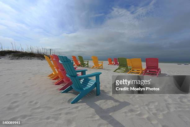 Colorful Chairs on St Pete Beach