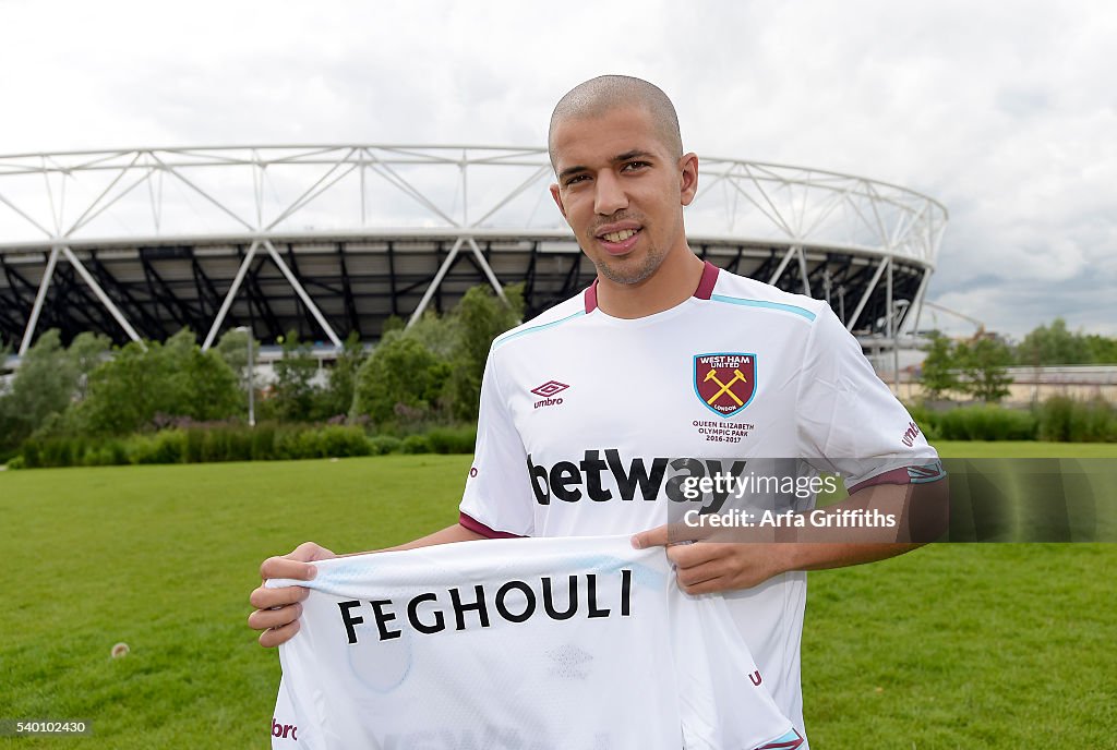 West Ham United Unveil New Signing Sofiane Feghouli