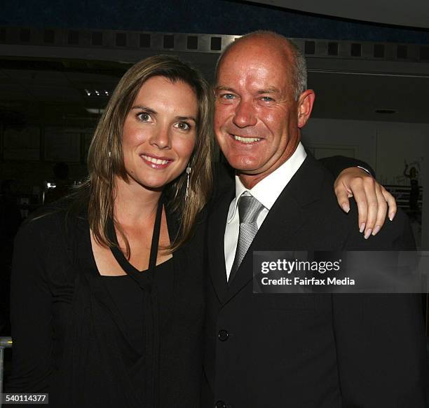 Nadia Dyall and Gary Sweet at the 'Macbeth' film premiere, Sydney, 6 September 2006. SHD Picture by JANIE BARRETT