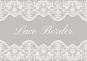 White lace borders