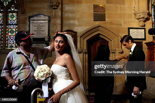 The biggest Bollywood film made in Australia was in production at St Stephen's church in Newtown where a wedding scene took place, 24 January 2007....