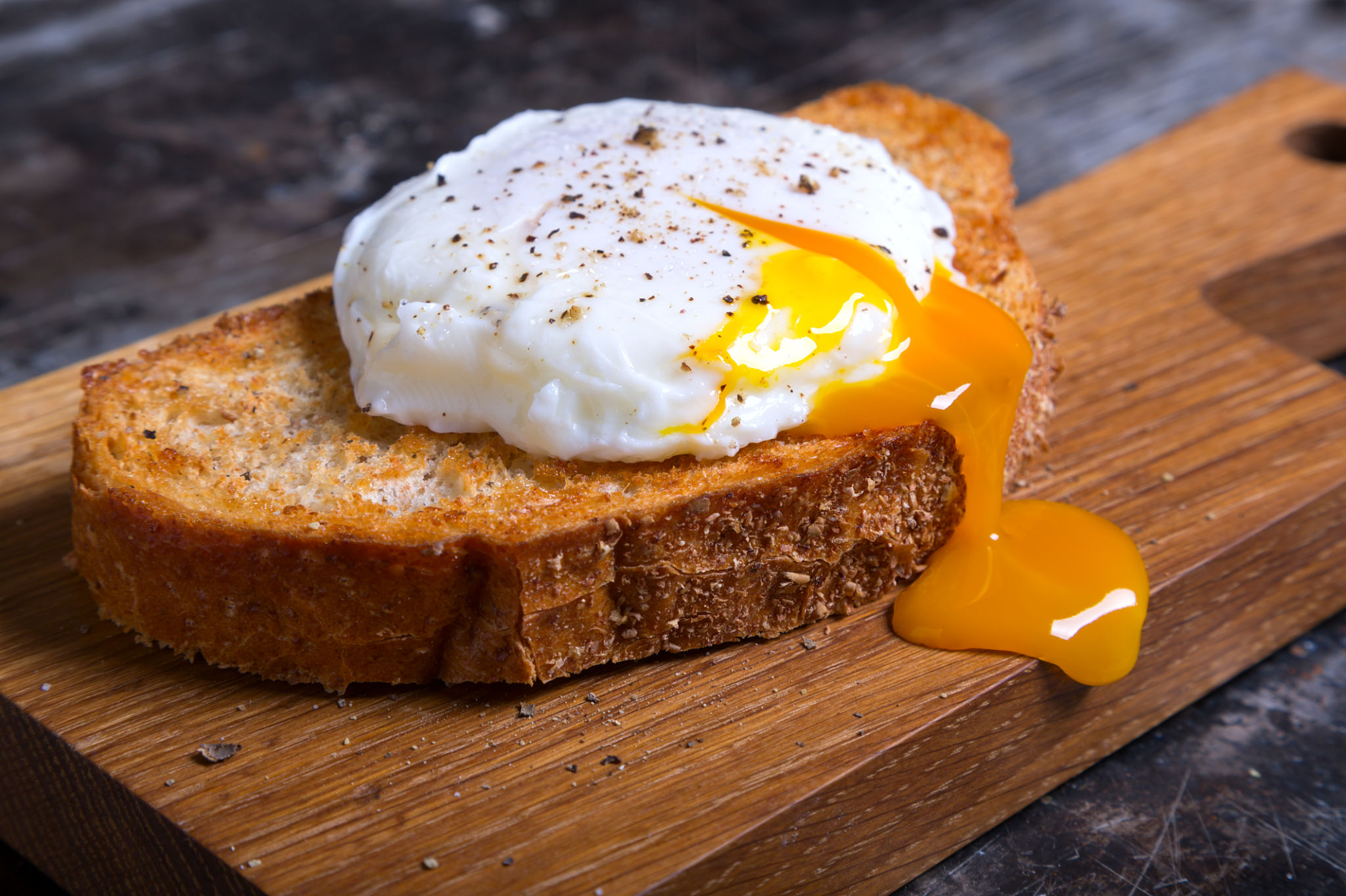 poached eggs