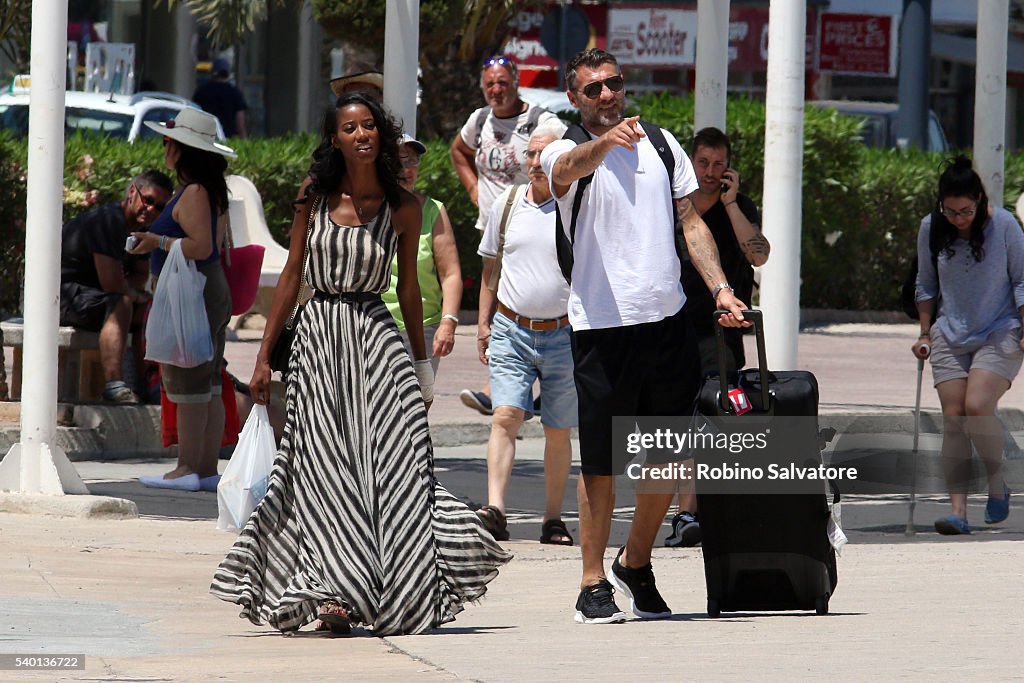 Celebrity Sightings In Ibiza - June 14, 2016