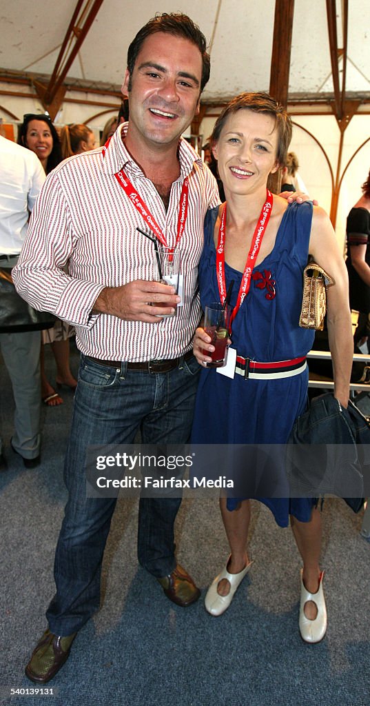 Andrew O'Keefe and Eleanor Campbell at the St George OpenAir Outdoor ...