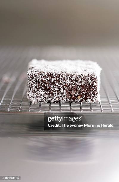 The Epicure Chocolate Book's Lamington, 17 April 2006. SMH Picture by NATALIE BOOG