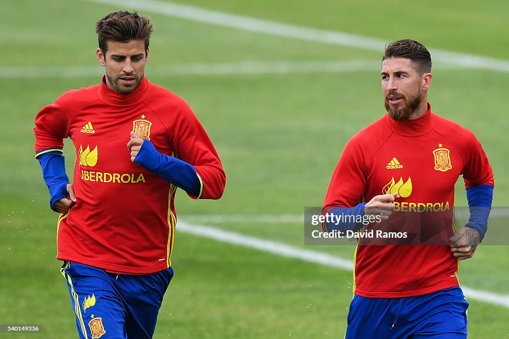 Spain Training Session and Press Conference