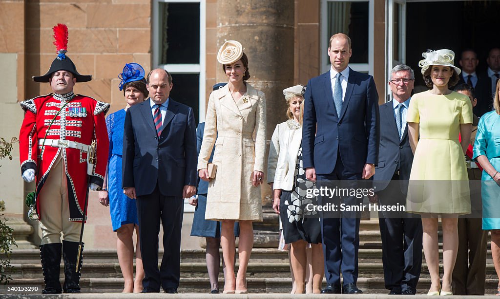The Duke And Duchess Of Cambridge Attend The Secretary Of State For Northern Ireland's Garden Party