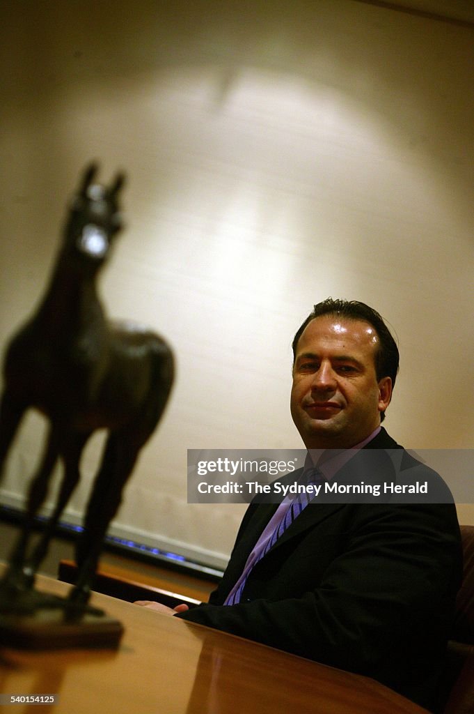 Chief Executive Peter V'Landys of the New South Wales Thoroughbred Racing Board