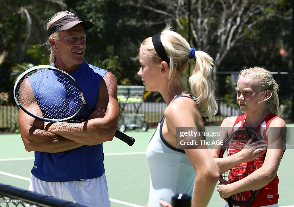 Tennis coach Gavin Hopper, recently released from jail after a two-year prison t