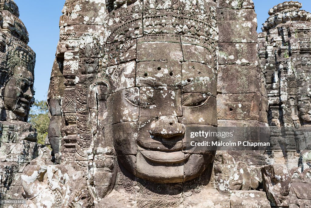 Bayon temple, Angkor Thom, Siem Reap, Cambodia