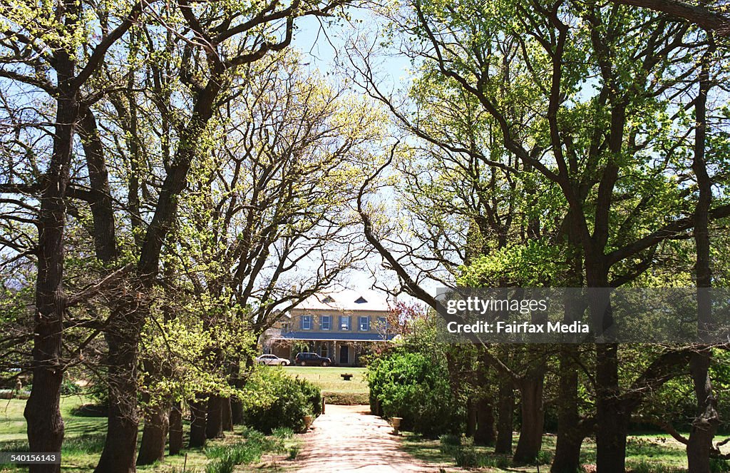 Kippilaw, the homestead near Goulburn which was the home of James Chisholm until