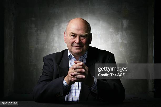 Winemaker James Halliday for What I've Learnt. 5th November 2006 THE AGE A2 Picture by SIMON SCHLUTER