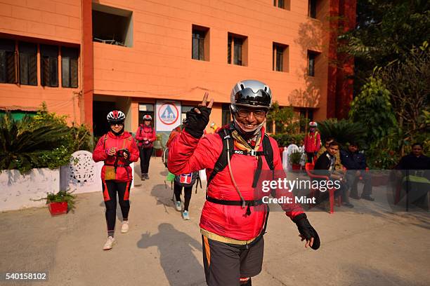 Kung Fu nuns all set for their cycle tour from Kathmandu to New Delhi with message of women empowerment and raise awareness on environment protection...